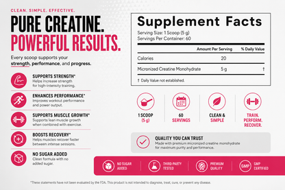 Creatine Monohydrate Powder!