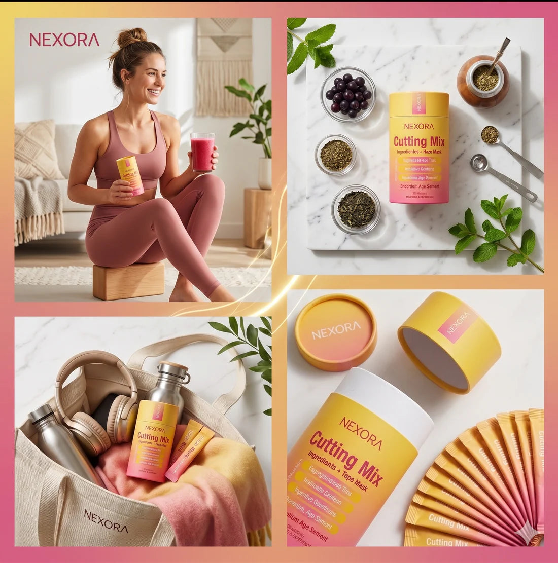 Nexora Cutting Mix — Strawberry Açaí