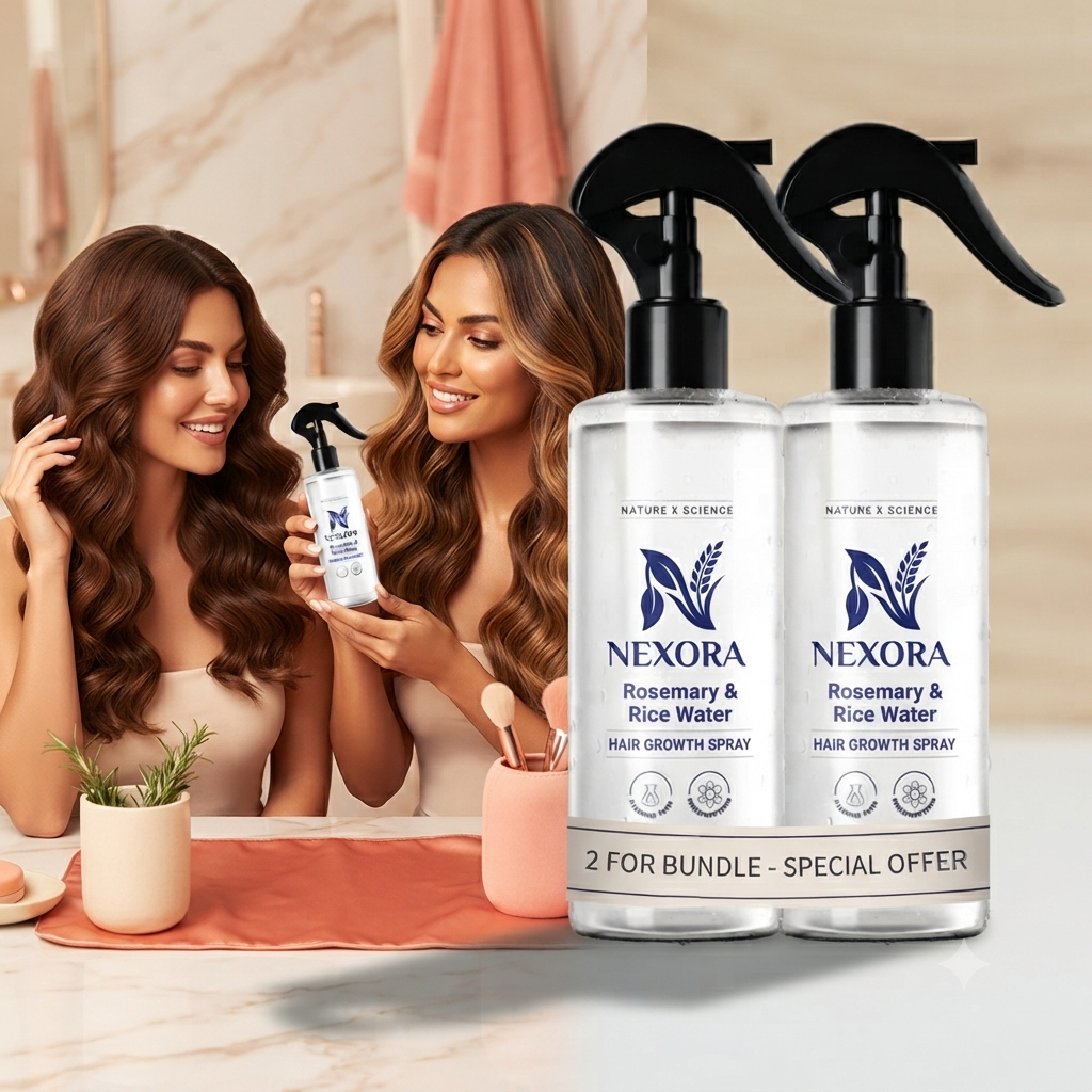 Rosemary Hair Care Spray for Smooth Shiny Hydrated Hair